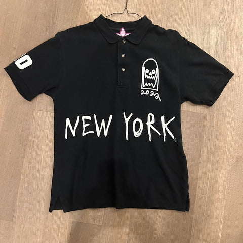 AssPizza New York Polo Black