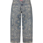 Supreme Jacquard Bandana Denim Pants