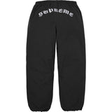 Umbro Cotton Ripstop Track Pants (Black)