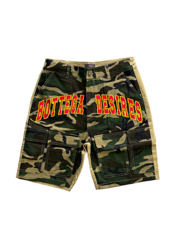 Camo Cargo Shorts