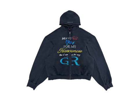 Happiness Zip Hoodie