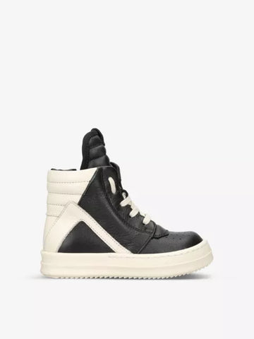 Rick Owens Baby Black & Off-White Babygeo Sneakers