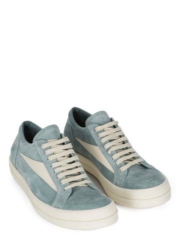 RICK OWENS SS25 HOLLYWOOD VINTAGE SNEAKERS MOUTHWASH/MILK