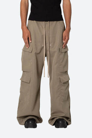 MNML Rave Double Cargo Pants Olive