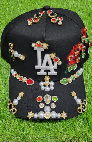 ROSE LA RHINESTONE SnapBack