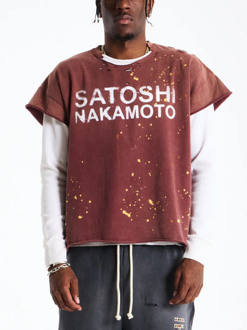 Satoshi Nakamoto Luke Tee Thermal Brick