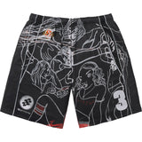 Supreme/Rita Ackerman Soccer Shorts (Black)