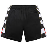 Checkerboard Soccer Shorts (Black)