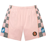 Checkerboard Soccer Shorts (Pink)