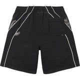 Paneled Sweatshort (Black)