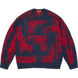 Supreme Guns Sweater (Navy)