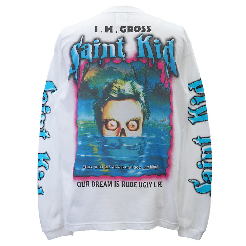 Saint Michael The Kid LAROI LS TEE / WHITE – Token Miami
