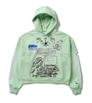 SON OF SAL HOODED SWEATSHIRT - MINT GREEN