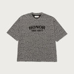 Honor The Gift Stripe Box T-Shirt - Black