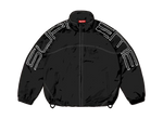 Supreme Spellout Embroidered Track Top Black