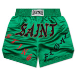 SAINT MICHAEL BOXING SHORTS - GREEN