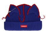 LOVERBOY LVR EXCLUSIVE CHUNKY EARS BEANIE RED/BLUE
