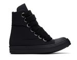 RICK OWENS DRKSHDW Black Hollywood Jumbo Lace Puffer Sneaks Sneakers