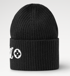 LV Headline Beanie Black