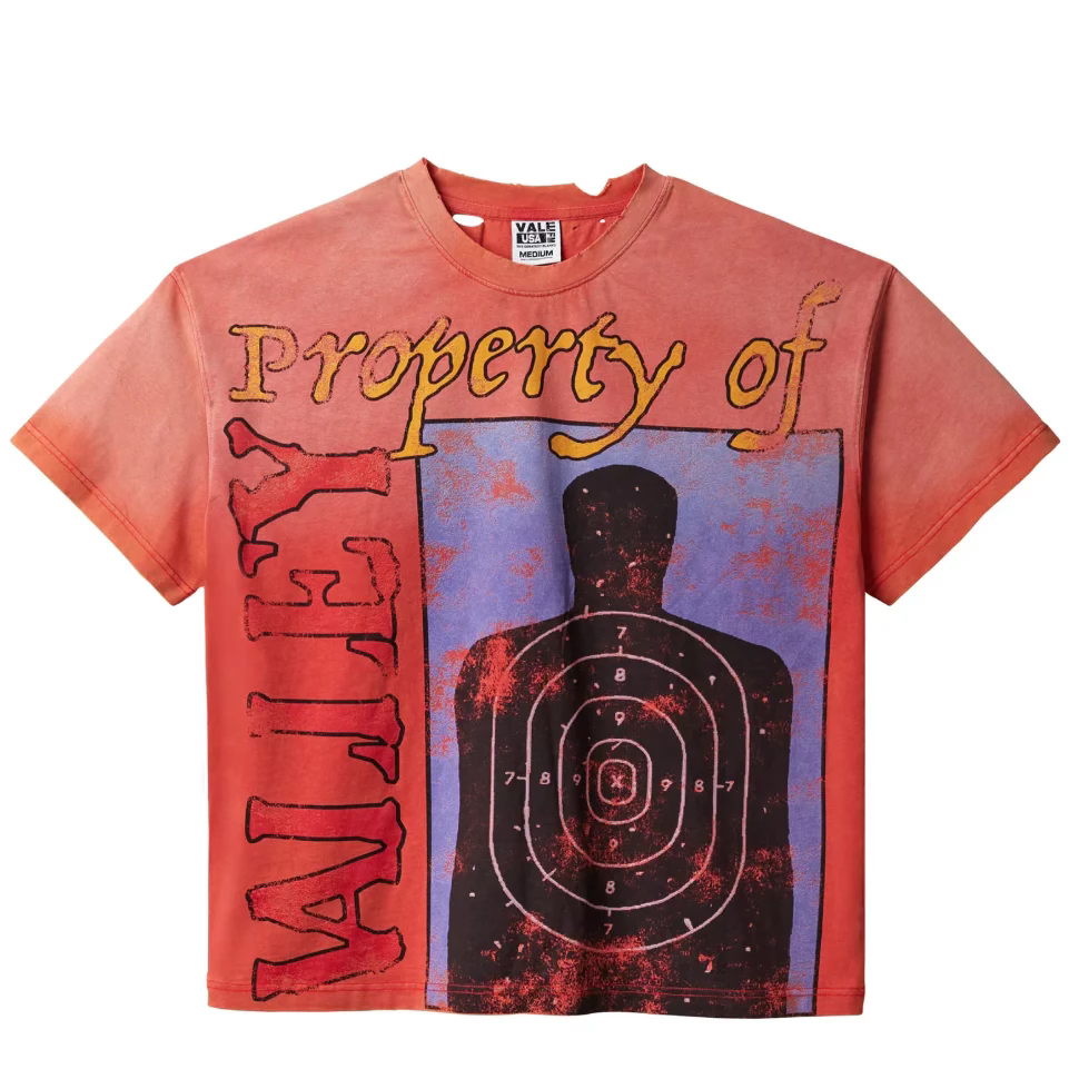 VALE RED TARGET PRACTICE TEE โ Token Miami
