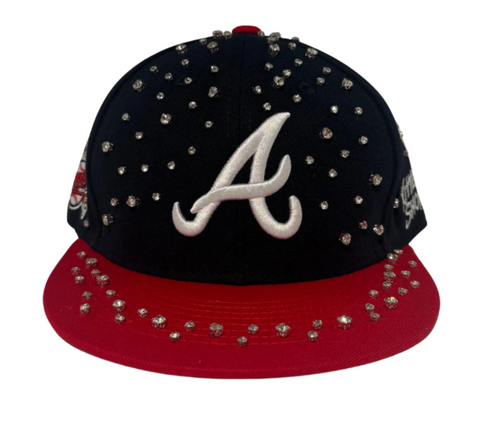 ATLANTA RHINESTONE SNAPBACK HAT