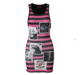 Pink & Black Rebel Muse Dress