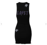 Pink & Black Rebel Muse Dress