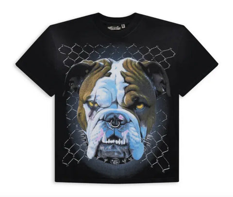 Hellstar Beware Of Dog T-Shirt Black