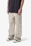 MNML Side Snap Nylon Pants Tan