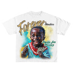 Smile For Money Tee White