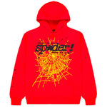 Sp5der P*NK V2 Hoodie Red