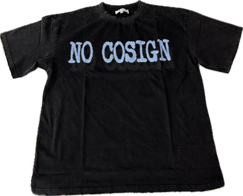 BLACK NO COSIGN TEE