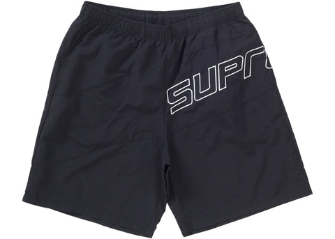 Supreme Curve Nylon Short Black