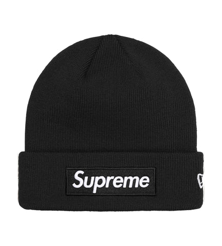 SUPREME NEW ERA BOX LOGO BEANIE BLACK