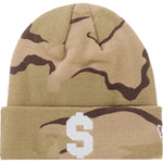 Supreme New Era $ Beanie Desert Camo