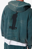 Thermal Lined Terror Zip Up Hoodie (Green)