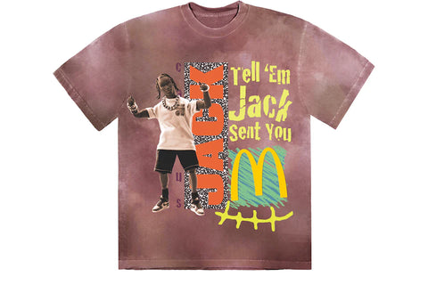 Travis Scott x McDonald's Jack Smile II T-shirt