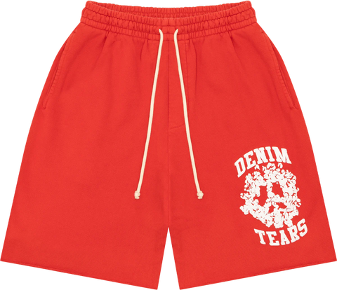 Denim University Shorts Red