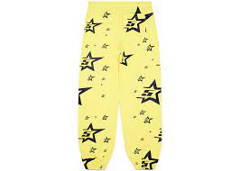 Sp5der 5Star Sweatpants Yellow