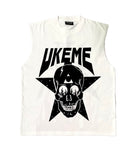 Ukeme White Sleeveless Tee