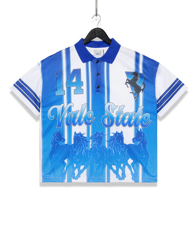 Vale State Polo Shirt Blue