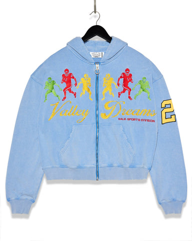 VALE SKY BLUE VALLEY DREAM ZIP-UP