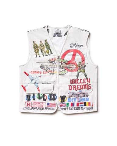 Vale White War Vest