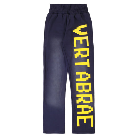 Vertabrae Sweats Navy/Yellow