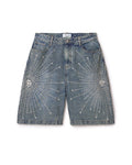 BLUE CLUSTER JORTS