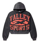 BLACK CREST HOODIE BLACK