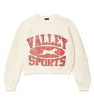 Vale Fisherman Knit Sweater Cream