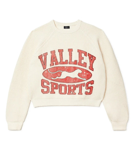 Vale Fisherman Knit Sweater Cream