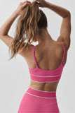 Alo Softsculpt Amp It Up Bra (Pink)