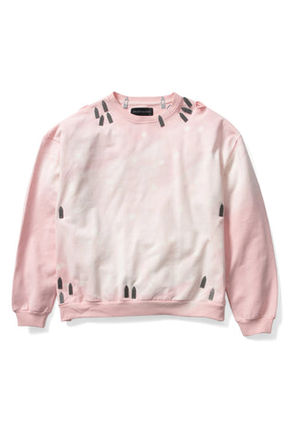 Hardware Crewneck Sweater Pink